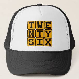 Twenty Six, Number 26 Trucker Hat