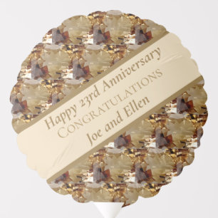 Twenty Third Wedding Anniversary, Topaz, Balloon