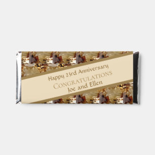 Twenty Third Wedding Anniversary, Topaz, Hershey Bar Favors
