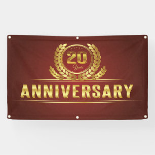 twenty year Anniversary Banner