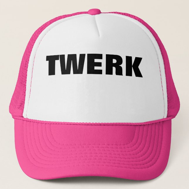 TWERK HAT (Pink) (Front)