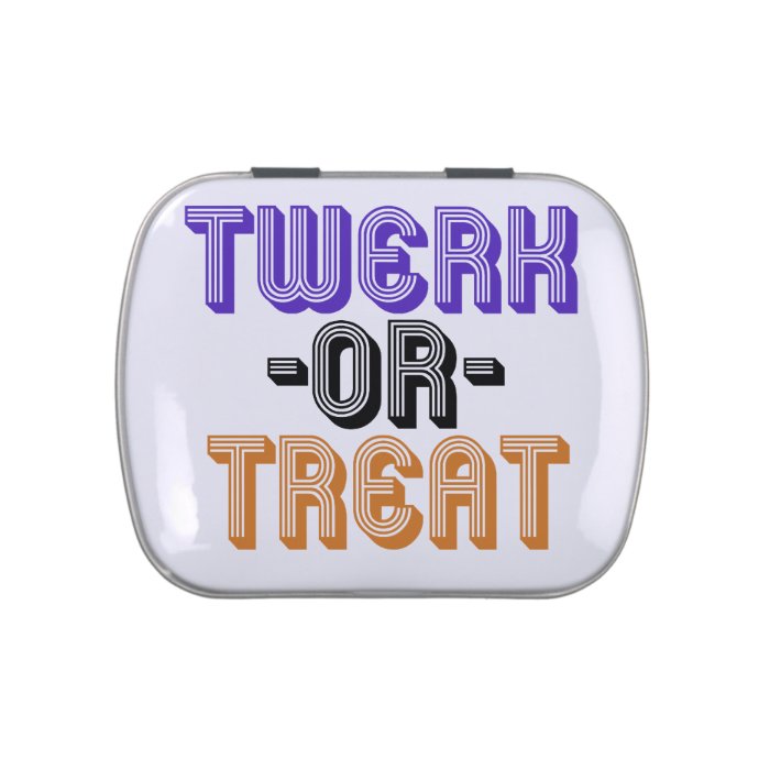 Twerk or Treat Jelly Belly Candy Tin