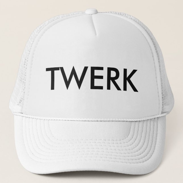 TWERK SNAPBACK TRUCKER HAT (Front)