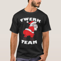 Twerk Team Santa Christmas Family Matching Pajamas