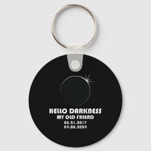 Twice In A Lifetime Total Solar Eclipse 2024  Keychain
