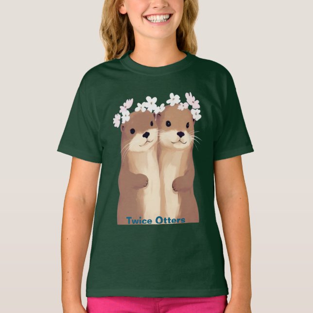 Twice Otters T-Shirt (Front)