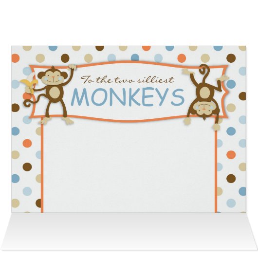 Twice the Fun BOYS Card (Inside Horizontal (Top))