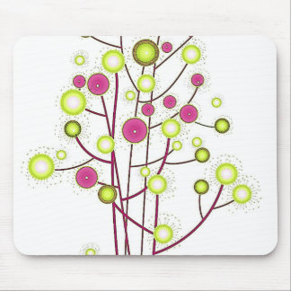 twice the green tree mouse pad