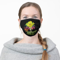 "Twick or Tweet" TWEETY™ & SYLVESTER™ Adult Cloth Face Mask