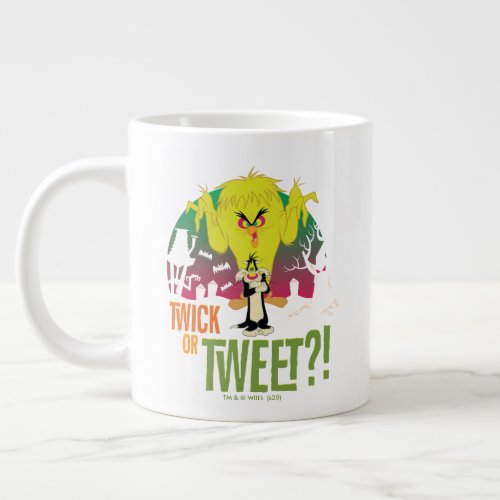 Twick or Tweet TWEETYâ  SYLVESTERâ Giant Coffee Mug