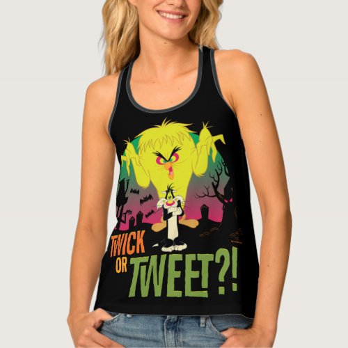 Twick or Tweet TWEETYâ  SYLVESTERâ Tank Top