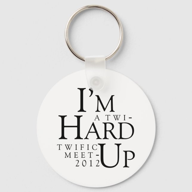 TWIFIC MEET UP 2012 LAS VEGAS "HARD UP" KEYCHAIN (Front)