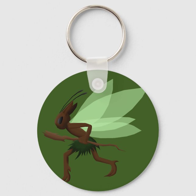 Twig Fairy Keychain (Front)