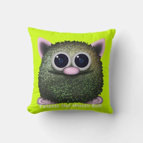 Twiggle the Cute Wuzzy Butt Cushion for Kids Room