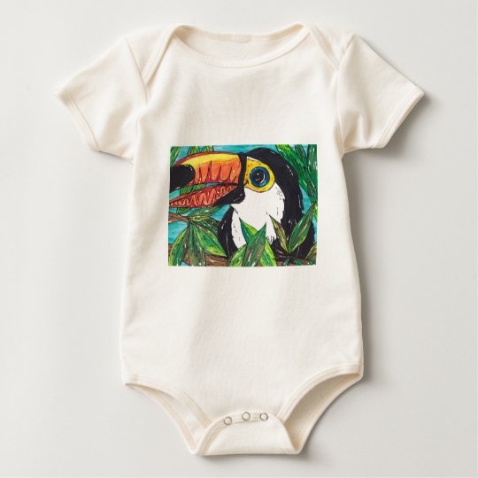 Twiggy the Toucan Baby Bodysuit