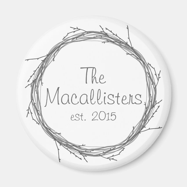 Twigs & Vines Magnet (Front)