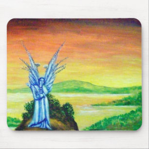 TWILIGHT ANGEL MOUSE PAD
