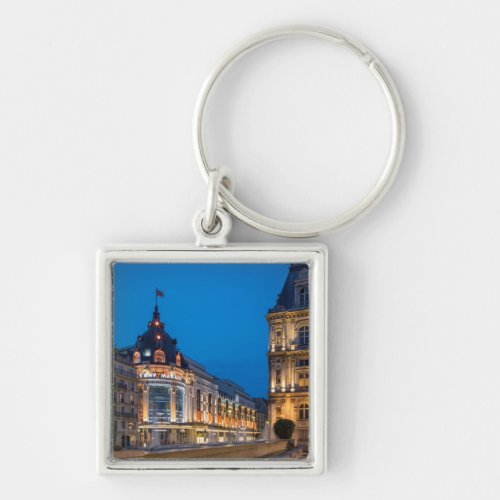 Twilight at Bazar de lHotel de Ville Keychain