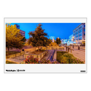 Twilight At Park Central Square Wall Decal