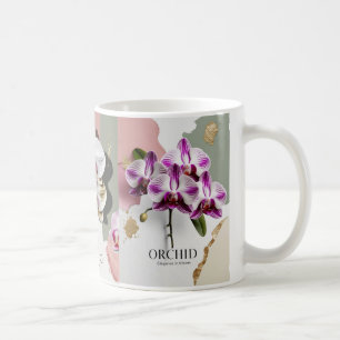 Twilight Bloom Mug – Orchid Elegance