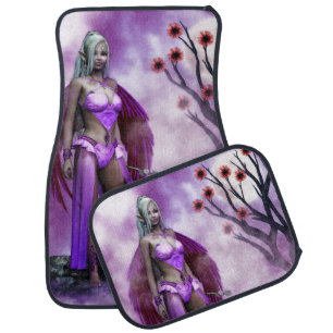 Twilight Blossom Fairy Car Mat