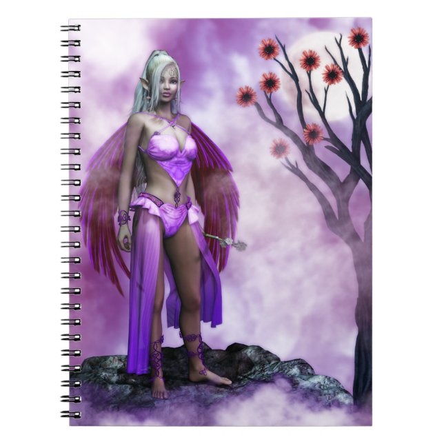 Twilight Blossom Fairy Notebook (Front)