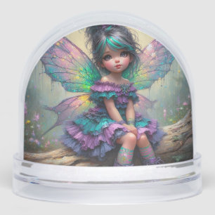 Twilight Blossom Fairy Snow Globe