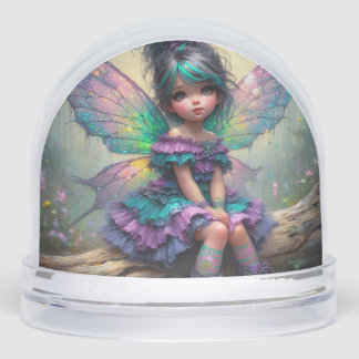 Twilight Blossom Fairy Snow Globe