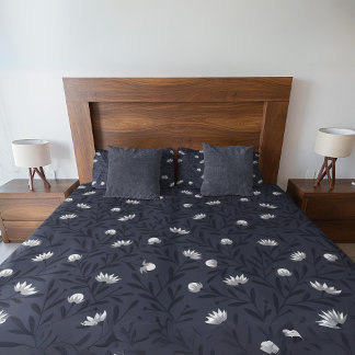 Twilight Botanical Duvet Cover