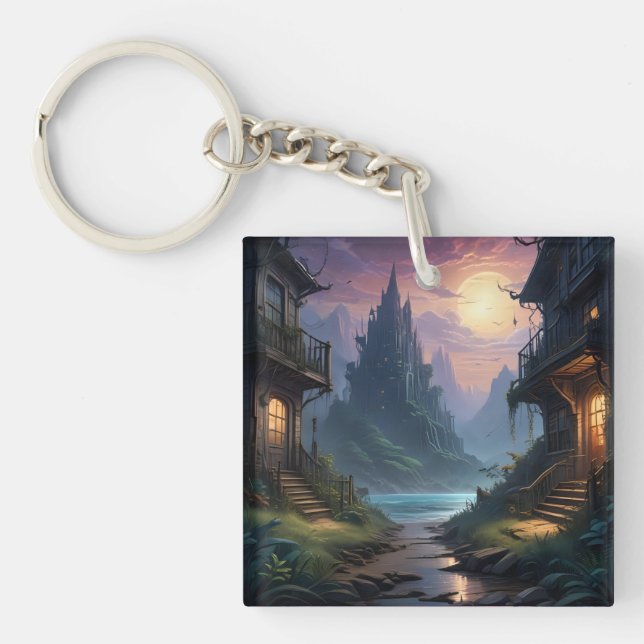 Twilight Castle Keychain (Front)
