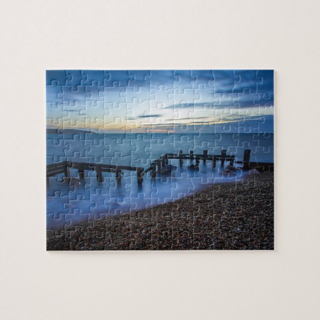 Twilight Coast Jigsaw Puzzle (Horizontal)