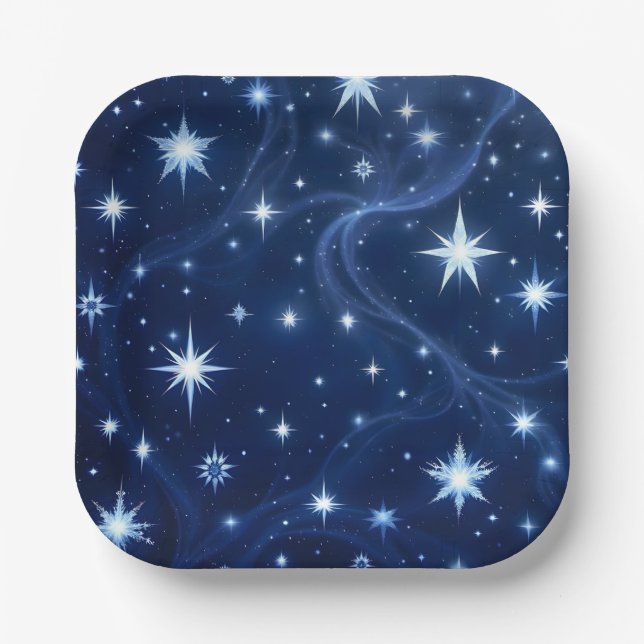 Twilight Drift Paper Plates (Front)