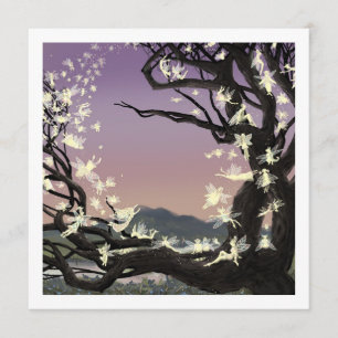 Twilight Faeries Invitations