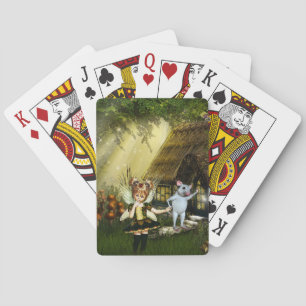Twilight Fairy Haven Poker Cards