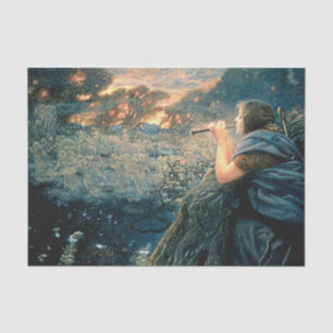 “Twilight Fantasy” by Edward Robert Hughes Tissue Paper