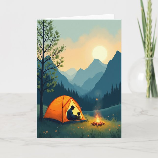 Twilight Fathers Day Camp Card (Front)