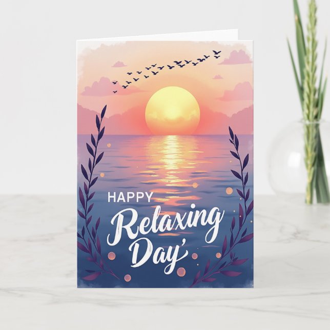 Twilight Fathers Day Scene Card (Front)