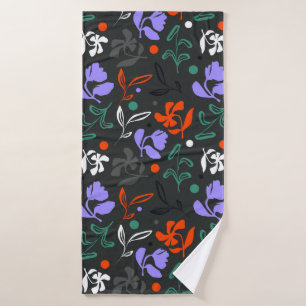 Twilight Flora Bath Towel Set