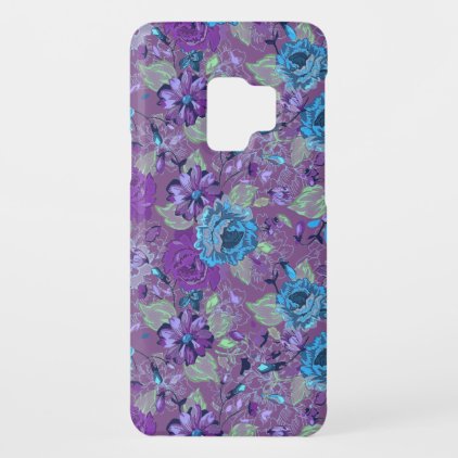 Twilight Flower Garden Case-Mate Samsung Galaxy S9 Case
