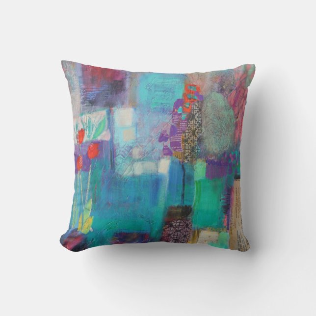 Twilight Garden 2012 Throw Pillow (Front)