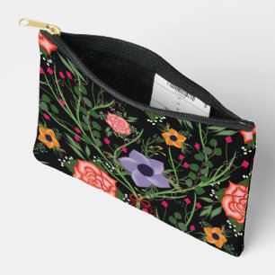 Twilight Garden Small Makeup Case Accessory Pouch