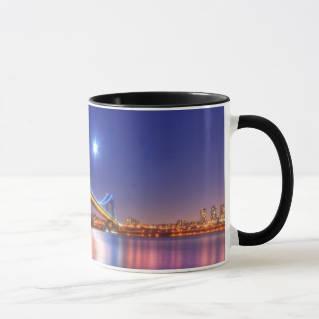 Twilight, George Washington BridgePalisades, NJ. Mug (Right)