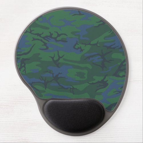 Twilight Green Camo Gel Mouse Pad