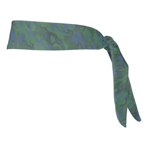 Twilight Green Camo Head Wrap Tie Headband