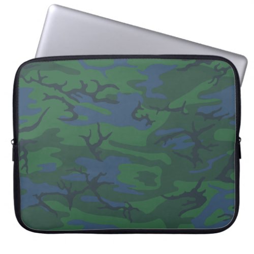 Twilight Green Camo Laptop Sleeve