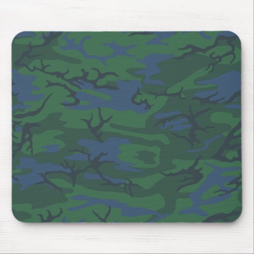 Twilight Green Camo Mouse Pad