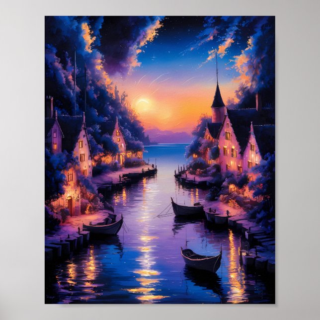 Twilight Harbor Poster (Front)
