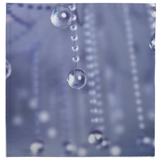 Twilight in Crystal Napkins (Front)