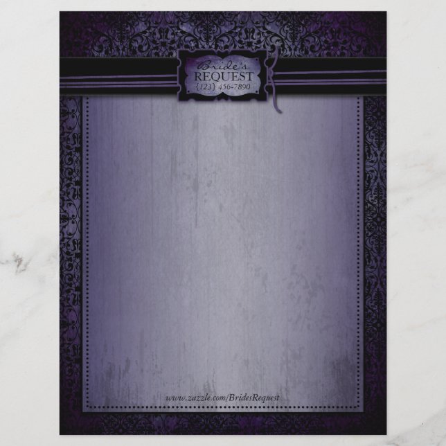Twilight Letter Head Letterhead (Front)