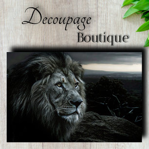 Twilight Lion King Decoupage Tissue Paper